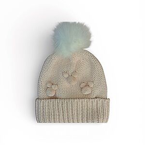 Disney Parks 50th Winter Mickey Icon Pompom Beanie in Pale Pink